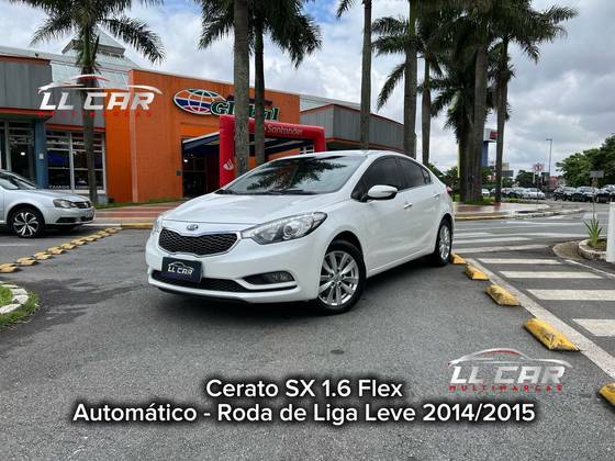 KIA CERATO 1.6 SX 16V FLEX 4P AUTOMÁTICO KIA CERATO 1.6 SX 16V FLEX 4P AUTOMÁTICO
